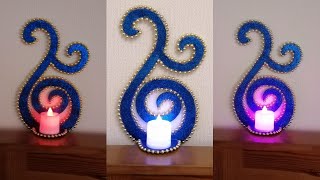 DIY Candle Holder | Craft Idea  | Easy home decoration ideas