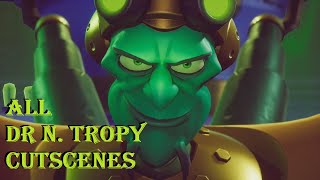 Crash Bandicoot 4 It's About Time ALL DR. NEFARIOUS TROPY Character Cutscenes (John Paul Karliak)