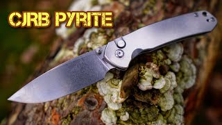 CJRB Pyrite - The smoothest budget button lock knife?