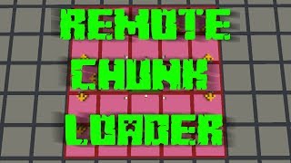 1.8 -1.13 | Minecraft Remote Chunk Loader!!!! | Simple "Perma-Loader"