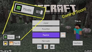 [1.22.0] MCPE: Botón de Mods (New Option)