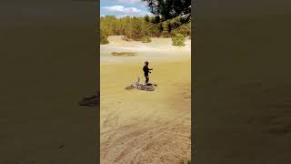 Dirtbike sand pit