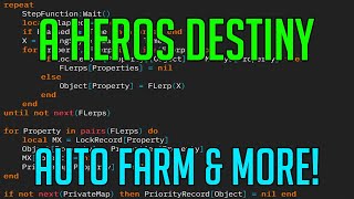 A HERO'S DESTINY | HACK/SCRIPT | AUTO FARM, AUTO QUEST, CLASS SNIPER & MORE!