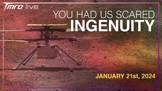 January 21st 2024 // LIVE SHOW - AOS Ingenuity (never bet against JPL)