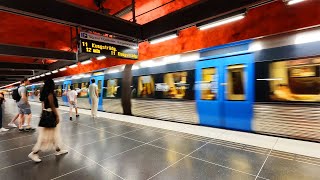 Walking around the Stockholm Metro