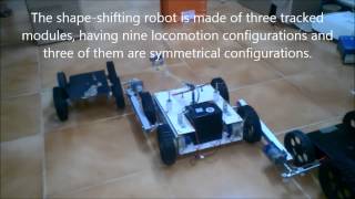 Design And Development Of A Shape Shifting Robot - M.tech Robotics Project SRM University