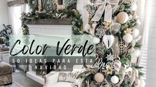 NAVIDAD🎄 EN VERDE / 💡50 IDEAS INCREIBLES / 2022