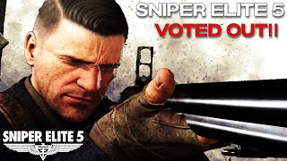 Sniper Elite 5: Voted out after 5 kills in 45 seconds 😏🙄