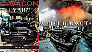 G Wagon Complete 😱 Ft Mark 2 Wehshi Burnouts 🔥😳