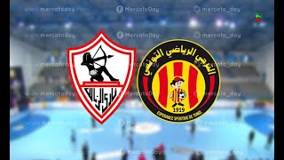 الزمالك والترجي كرة اليد نهائي