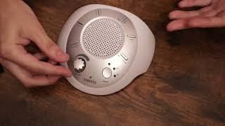 Review Of The Homedics SoundSleep White Noise Sound Machine