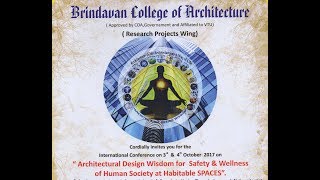 Day 1 - Brindavan College of Architecture - International Conference