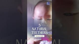 Here are 5 natural tethers for your child! 👶  #teethers #parenting #parentingtips #parentinghacks