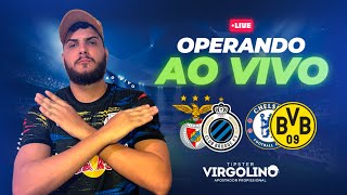 OPERANDO AO VIVO NA BET365 - TIPSTER VIRGOLINO JOGOS DA CHAMPIONS LEAGUE 07/03