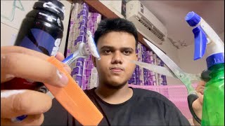 3 Minutes ASMR Haircut & Shave Fast & Aggressive