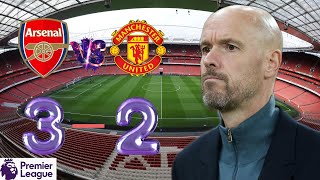 Erik Ten Hag post-match interview after Arsenal 3 - 2 Manchester United