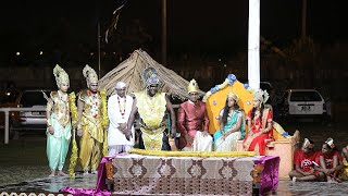 King Ravana attending Sita's Swayamvar | Ramleela 2023 Night 01 | Exposure Media Inc