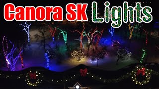 Canora Christmas Lights 2021 - Travels with Bill