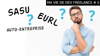 Le choix de ma structure pour exercer en freelance (avec mes erreurs) - MA VIE DE DEV FREELANCE