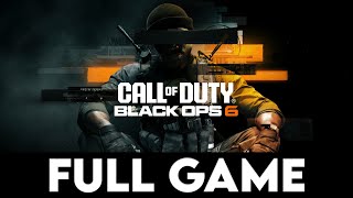 CALL OF DUTY: BLACK OPS 6 - FULL GAME - Gameplay Walkthrough [4K PC ULTRA] #PCGamePassPartner