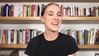 Natalie Portman in Instagram live stream