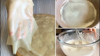 Ramzan Special Spring Rolls Sheet With Liquid Dough | 2 Minutes Samosa & Roll Patti Recipe