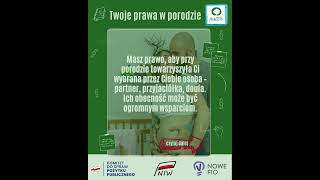 Prawo do obecności osoby towarzyszącej #ciąża #prawakobiet #poród