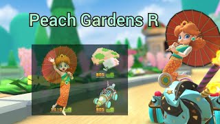 Mario Kart Tour Peach Gardens R 215 actions 67,647