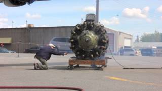 Rocky Mountain Model Show: Bristol Hercules Engine Run up