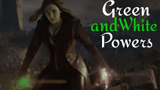 What if Wanda's powers were green and white colour || The Slytherin Witch