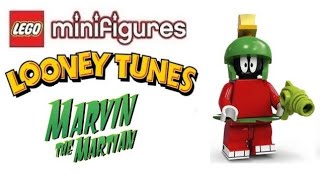 Lego Minifigures Looney Tunes Series Marvin the Martian Review