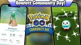 Don't Miss Shiny Rowlett! Top Tips For Rowlett Community Day!