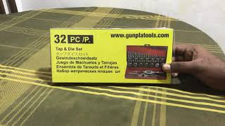 GUNPLA 32pcs TAP AND DIE SET ... review in sinhala