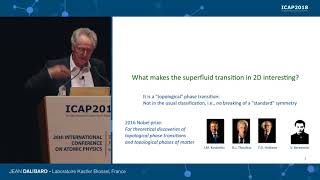 ICAP 2018- Jean Dalibard