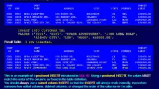 SQL 026 INSERT Command or How can I add one row of data?