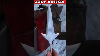 Forging Kunai out of Rusty Armor || #youtubeshorts #ytshorts #viralvideo #viralshorts #shorts