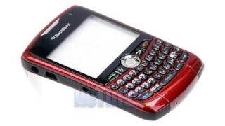 BlackBerry Curve 8330 OEM Red Color Housing Parts