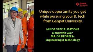 Opportunity for B.Tech. Students,  call 8100616161 or apply online at admission.guni.ac.in