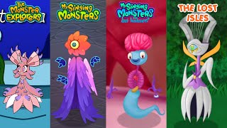 ALL The Monster Explorers Vs My Singing Monsters vs The Lost Landscapes Vs The Lost Isles ~ MSM