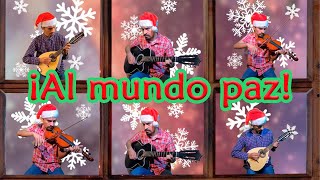 Al mundo paz - quinteto | Villancico navideño 🎅 | Joy to the world #violin #mandoline #guitar