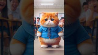 Fat cat bullied #fatcat#sadstory#shorts