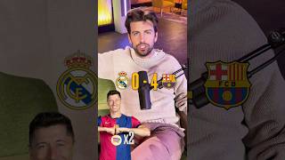 #Pique acierta el marcador entre el #RealMadrid y #Barcelona #fútbol