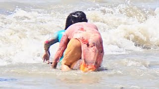 Sea beach swimming video vairal video cox,s bazar 2024