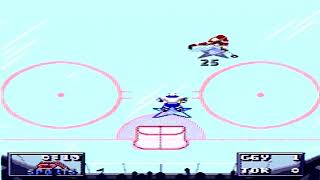 NHL 95 (1994) - Sega Genesis - 2 Hour Gameplay 2 Minute Review