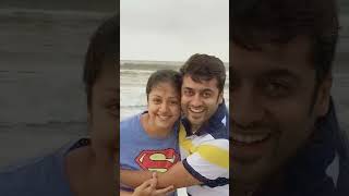 South Star Suriya with wife Jyotika #suriya #jyothika #reels #ytshorts #bollywood #bollywoodsongs