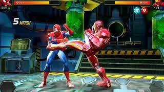 Spider Man Vs Iron man Marvel Champions #32, YouTube Shorts video