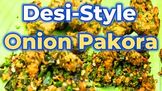 Spicy Desi Onion Pakora Cooked Over Campfire In Meghalaya's Garo Hills