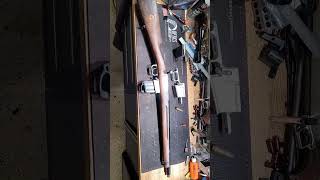 1893 spanish mauser 458 socom with ar15 magazines: Project build componets overview.