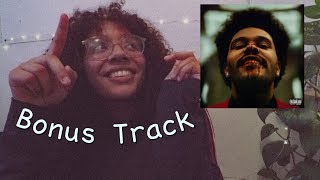 The Weeknd After Hours DELUXE BONUS TRACKS Reaction| Julissa Mercedes