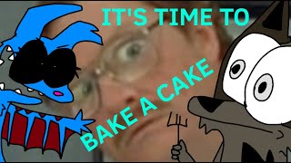 Moxie and Fork bake a cake!